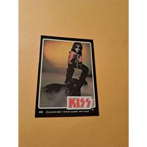 Vintage 1978 Aucoin Management AGRMT KISS Trading Card No 66 Collectible Rock